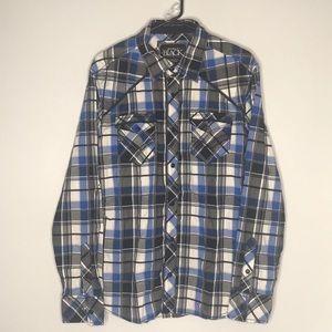 Like new shirt. Size is Athletic Fit Large.